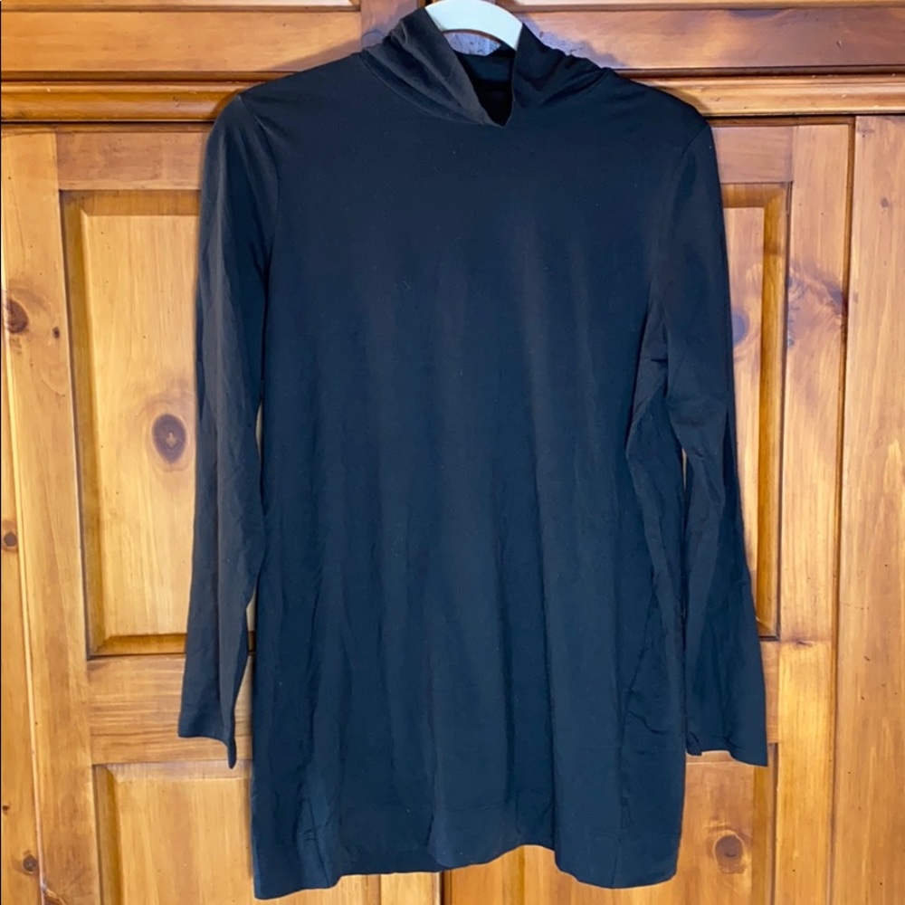 J.Jill Black Turtleneck Tunic